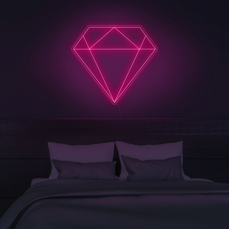 Diamond Neon Wall Sign