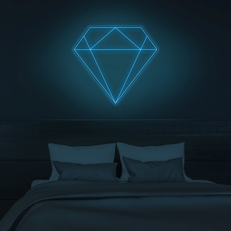 Diamond Neon Wall Sign