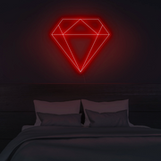Diamond Neon Wall Sign