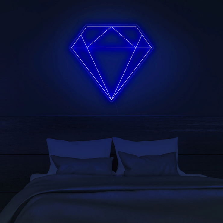 Diamond Neon Wall Sign