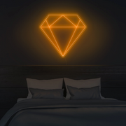Diamond Neon Wall Sign