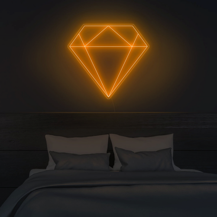 Diamond Neon Wall Sign