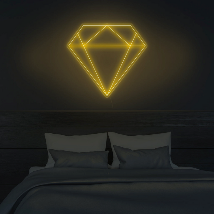 Diamond Neon Wall Sign