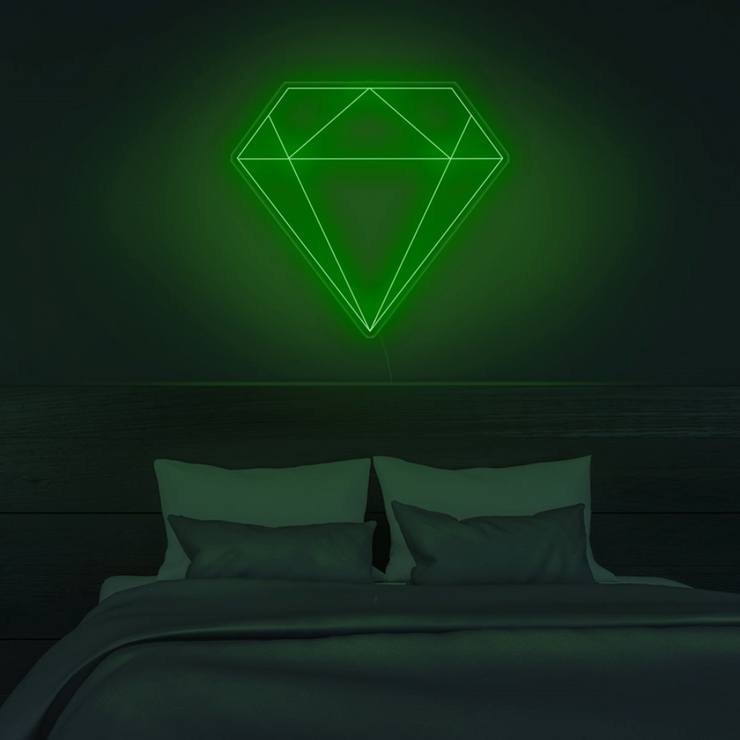 Diamond Neon Wall Sign