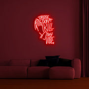 "Please Don't Kill My Vibe" Neon Wall Sign