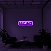 "Game On" Neon Wall Sign