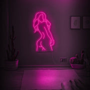Nude Female Neon Wall Sign - Nude Female Neon Wall Sign