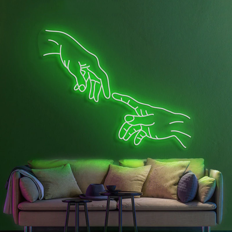 Hand Of God LED Neon Sign
