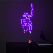 Smoking Hand Neon Wall Sign - Smoking Hand Neon Wall Sign