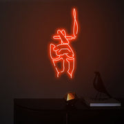 Smoking Hand Neon Wall Sign - Smoking Hand Neon Wall Sign