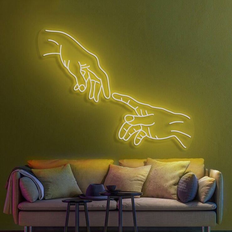 Hand Of God LED Neon Sign