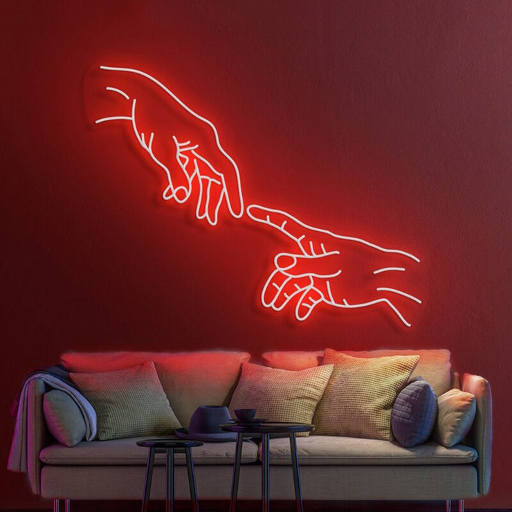 Hand Of God LED Neon Sign